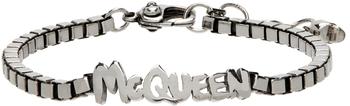 Alexander McQueen | Silver Logo Necklace商品图片,独家减免邮费