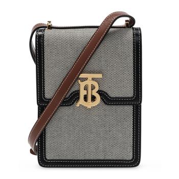 巴宝莉包图片, Burberry | BURBERRY 女士双色迷你斜跨包 8031859商品图片 满$100享9.5折, 满折