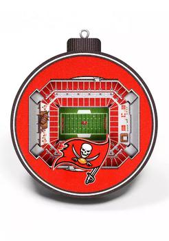 You The Fan | NFL Tampa Bay Buccaneers 3D StadiumView Ornament - Raymond James Stadium商品图片,