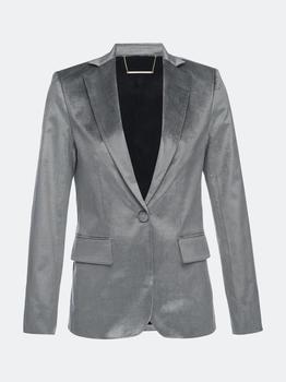 推荐Frame Classic Blazer in Silver Silver (Grey)商品