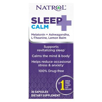 Natrol | Sleep+ Calm Capsules商品图片,第2件5折, 满免