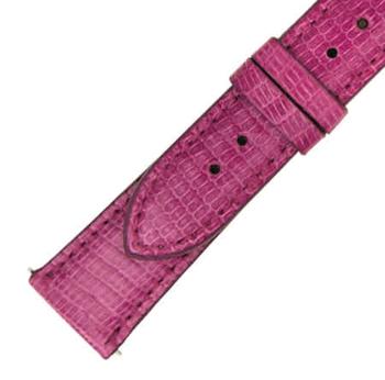 商品Hadley Roma | Hadley Roma 21 MM Shiny Magenta Lizard Leather Strap,商家Jomashop,价格¥258图片