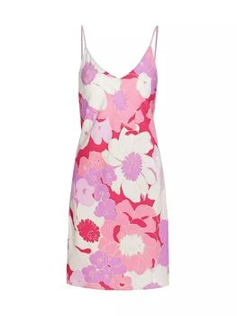 Natori | Croisette Floral Minidress,商家Saks Fifth Avenue,价格¥901