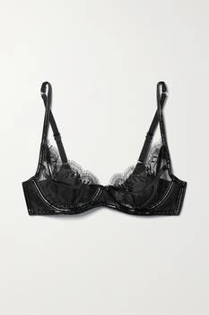 L'Agent by Agent Provocateur | Alyss Pvc 边饰黎芭蕾丝带钢圈软杯文胸  - 36B 6.0折×额外9.7折, 额外九七折