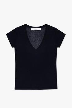 IRO | Iro Yonca V-Neck Short-Sleeved T-Shirt商品图片,7.6折