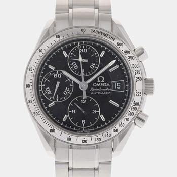 [二手商品] Omega | Omega Black Stainless Steel Speedmaster Date 3513.50 Automatic Men's Wristwatch 39 mm商品图片,6.2折
