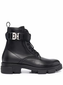 Givenchy | Givenchy Mens Black Leather Ankle Boots商品图片,