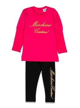 Moschino | Moschino Kids Long Sleeved T-Shirt Leggings Set 4.7折