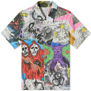 推荐Our Legacy Short Sleeve Skeleton Print Shirt商品