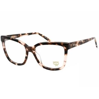 MCM | MCM Women's Eyeglasses - Rose Tortoise Square Plastic Full-Rim Frame | MCM2724 615,商家My Gift Stop,价格¥202