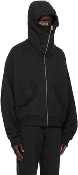 スウェット・トレーナー ENTIRE STUDIOS BLACK SWEATSHIRT IN ORGANIC COTTON Entire Studios Black sweatshirt in organic cotton - Shirts