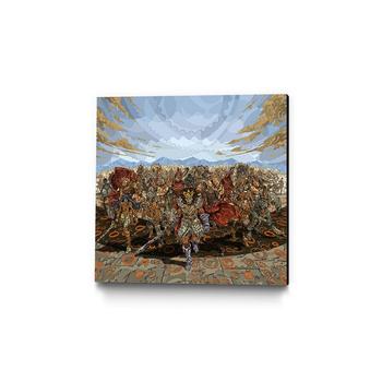商品Eyes On Walls | Hr-Fm King Deluxe Year Two Museum Mounted Canvas 38" x 38",商家Macy's,价格¥1830图片