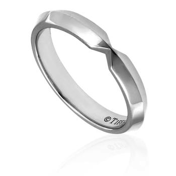 推荐Tiffany Setting Ring Nesting Narrow Band Ring, Size 4商品
