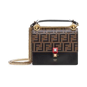 美国肯迪文, Fendi | Fendi 芬迪 女士黑褐色拼接斜挎包 8M0381-A5TY-F13WB商品图片 满$100享9.5折, 满折