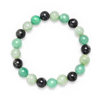 商品Dyed Multicolor Jade Stretch Bracelet,商家Macy's,价格¥1460图片