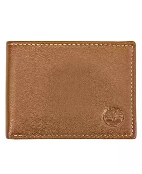 Timberland | Men's Blix Slimfold Leather Wallet,商家Macy's,价格¥148