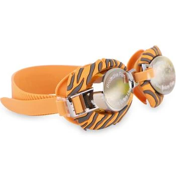Tiger stripes ini swim goggles in orange