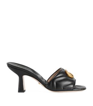 古驰高帮鞋, Gucci | Leather Double G Mules 75商品图片 