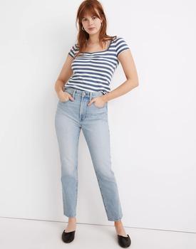Madewell | The Petite Curvy Perfect Vintage Jean in Fiore Wash商品图片,4.6折