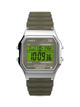 Timex | T80 Brass & Resin Digital Watch商品图片,