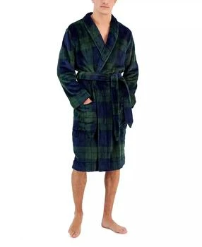 Club Room | Men's Plush Pajama Robe, Created for Macy's,商家Macy's,价格¥269