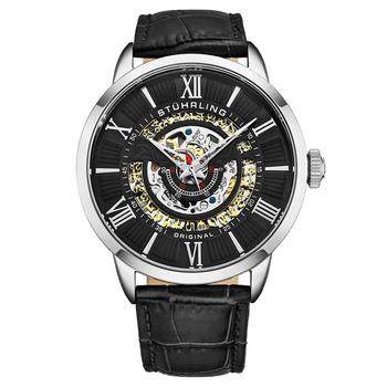 Stuhrling Original | Legacy Black Dial Mens Watch M15406商品图片,3.1折