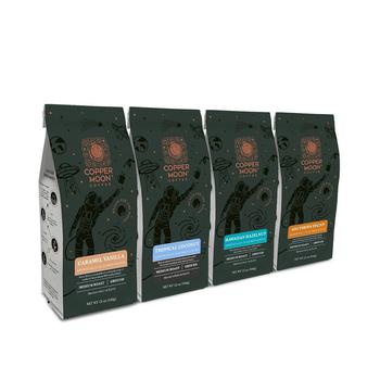 商品Copper Moon Coffee | Ground Coffee, Flavored Blends Variety Pack, 48 Ounces,商家Macy's,价格¥297图片