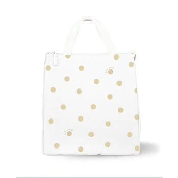 Kate Spade | Lunch Bag - White with Gold Polka Dots,商家Macy's,价格¥257