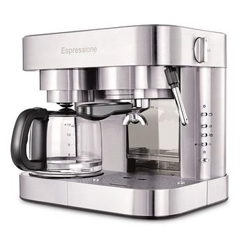 商品Espressione | Espressione Stainless Steel Combination Espresso Machine & 10 Cup Drip Coffee Maker,商家Bloomingdale's,价格¥2027图片
