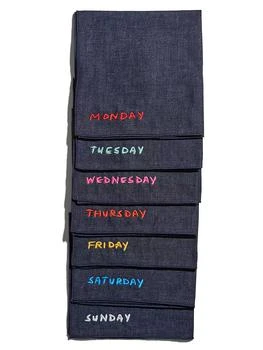 Atelier Saucier | Lunch Box Napkin 7-Piece Set,商家Saks Fifth Avenue,价格¥946