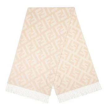 Fendi | Fringe End Cashmere Scarf,商家Jomashop,价格¥4080