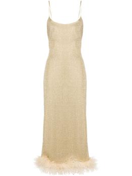 商品OSÉREE | OSÉREE LUMIERE PLUMAGE SLIP DRESS CLOTHING,商家Baltini,价格¥2920图片