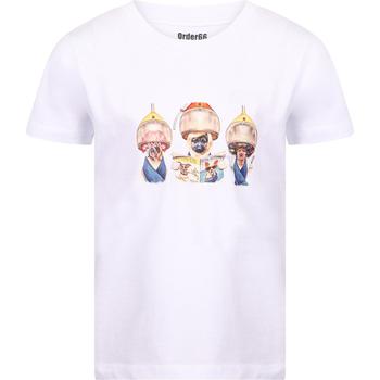 Order66 | Dogs at the barber print t shirt in white商品图片,6.9折×额外8.5折, 额外八五折