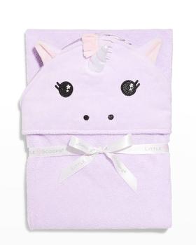 商品Little Scoops | Girl's Unicorn Hooded Towel,商家Neiman Marcus,价格¥387图片