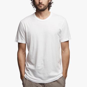 James Perse | T-shirt JAMES PERSE 0010WHT MLJ3311 Bianco商品图片,