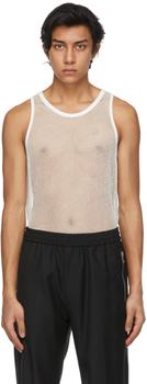 纪梵希男装多少钱, Givenchy | Off-White Metallized Mesh Slim Fit Tank Top商品图片 5.2折