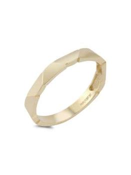 商品Saks Fifth Avenue | 14K Yellow Gold Angled Ring,商家Saks OFF 5TH,价格¥1561图片