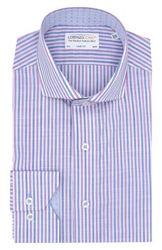 Lorenzo Uomo, Lorenzo Uomo | Striped Trim Fit Dress Shirt商品图片 1.7折