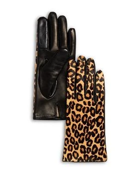 Bloomingdale's | Cashmere Lined Animal Print Calf Hair Tech Gloves - Exclusive,商家Bloomingdale's,价格¥984