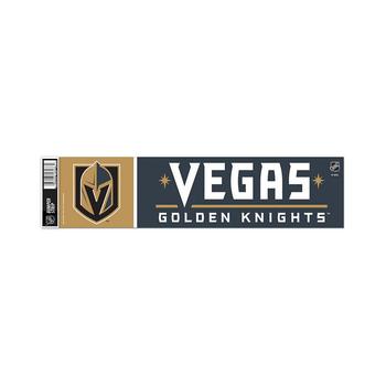 久光贴保质期, Wincraft | Vegas Golden Knights 3" x 12" Bumper Sticker商品图片 