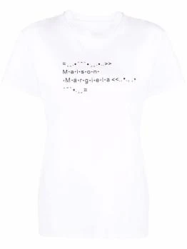推荐MAISON MARGIELA 女士白色棉质短袖T恤 S51GC0515-S22816-100商品