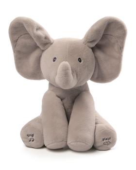 GUND | Flappy the Elephant Animated Plush, Gray商品图片,