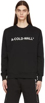 A-COLD-WALL* | Black Essential Logo Sweatshirt商品图片,独家减免邮费