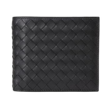 商品Bottega Veneta | BOTTEGA VENETA 黑色男士短款钱夹 13825-V4651-1000,商家Beyond Chinalux,价格¥4667图片
