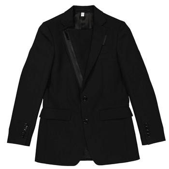 Burberry | Ladies Black Tailored Single-Breasted Blazer Jacket商品图片,3.8折, 满$300减$10, 独家减免邮费, 满减