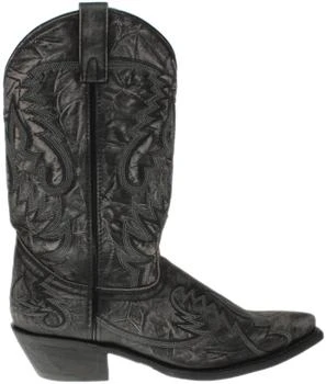 Laredo Garrett Distressed Snip Toe Cowboy Boots