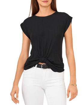 Vince Camuto, Vince Camuto | Knot Front Rib Tee商品图片 5折