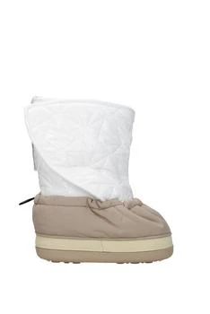 推荐Ankle boots Fabric Beige White商品