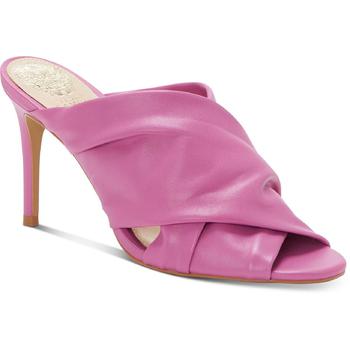 Vince Camuto Specialty Size, Vince Camuto | Vince Camuto Womens Clarstie Leather Slip On Mules商品图片 2.1折起