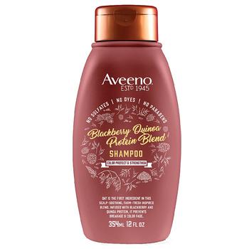 Aveeno | Blackberry Quinoa Protein Blend Shampoo商品图片 独家减免邮费